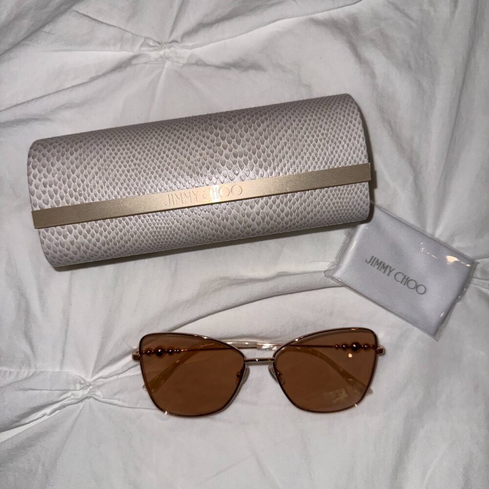 Jimmy Choo cat eye sunglasses